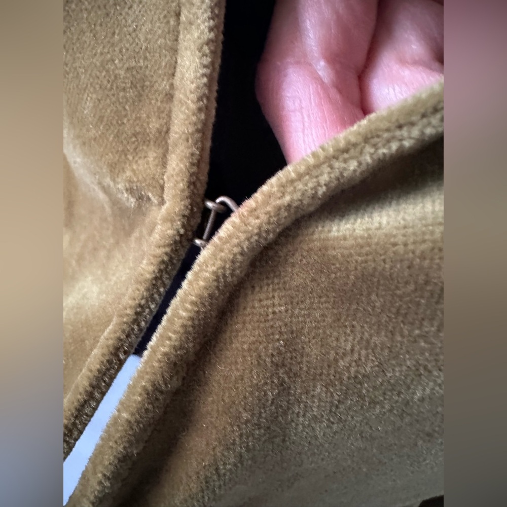 J. Crew | Gorgeous Green Velvet Blazer (Cotton fabric) - Picture 9 of 10